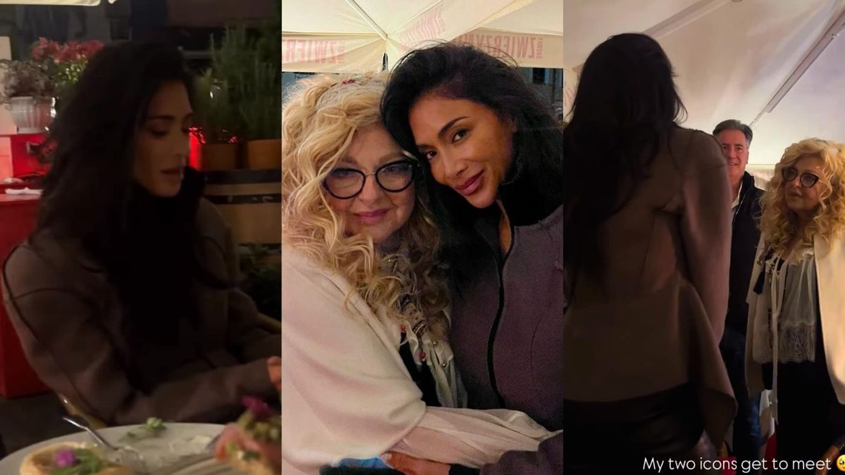 Tak wyglądała wizyta Nicole Scherzinger w knajpie Magdy Gessler: "Miała ochotę na prawdziwe polskie pierogi" (ZDJĘCIA)
