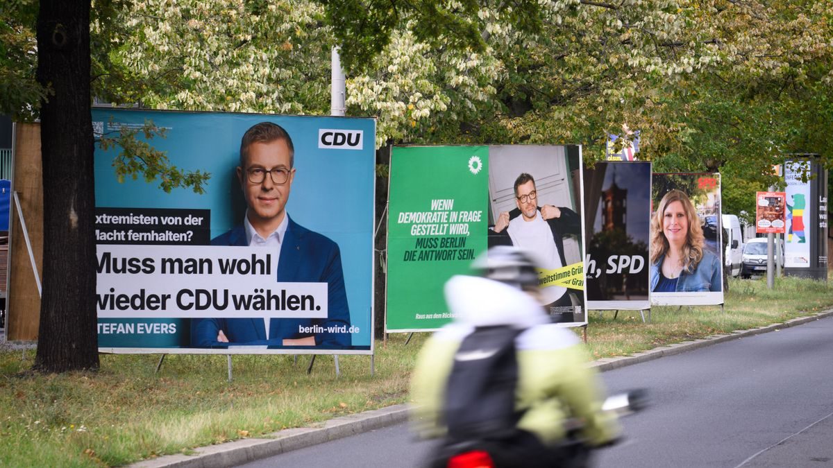 Wahl in Berlin: Linke und CDU liefern sich Kopf-an-Kopf-Rennen – Infratest dimap Umfrage