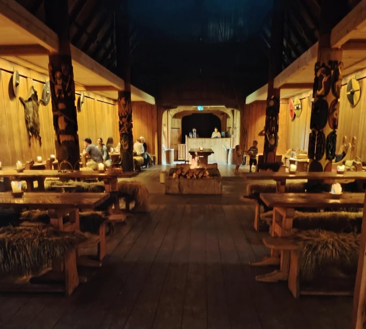 Stepping back in time at the Viking Longhouse in Horten, Norway. From the intricate wood carvings to the warmth of the…