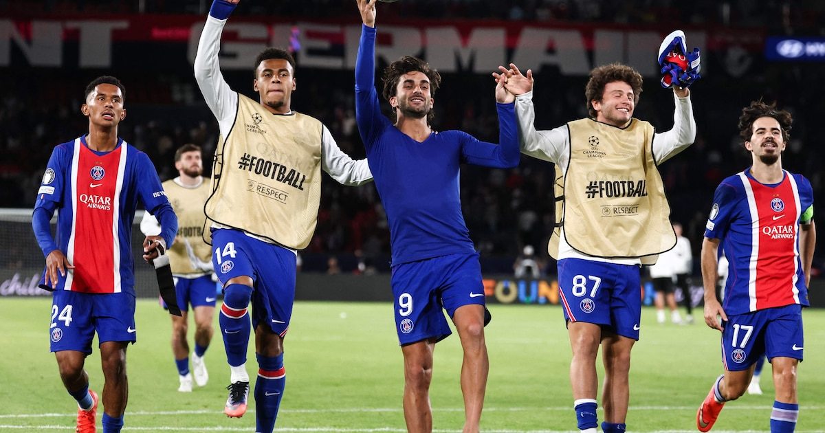 Le PSG leader, les favoris tous au rendez-vous : le classement de la première journée de Ligue des champions