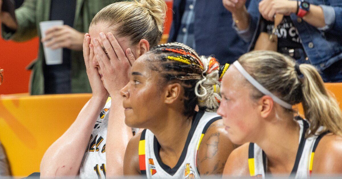 La déception des Belgian Cats après l'élimination : "Nous allons penser à ce match pendant longtemps encore"