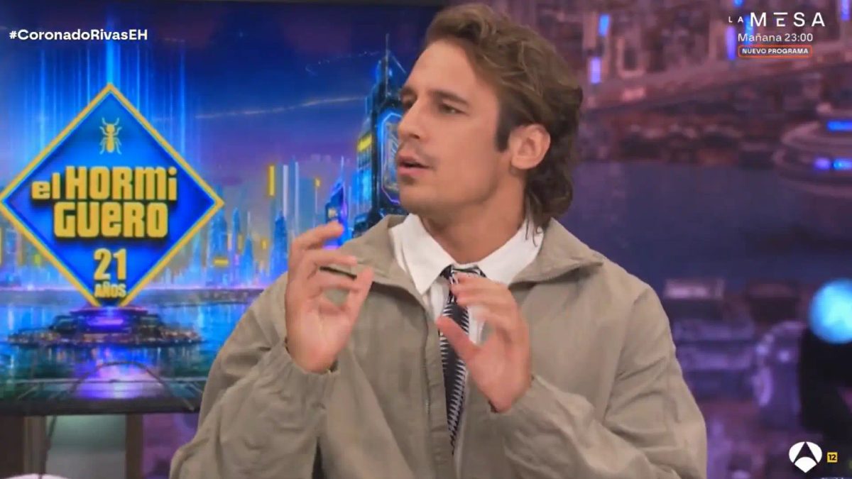 Martiño Rivas expone en 'El Hormiguero' a qué se habría dedicado si no fuese actor