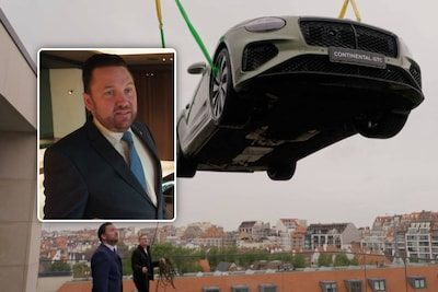 KIJK. Bentley schittert in ‘Knokke Tof’ op terras van suite La Réserve: “Wel speciaal, vanuit je bed naar de wagen kijk…