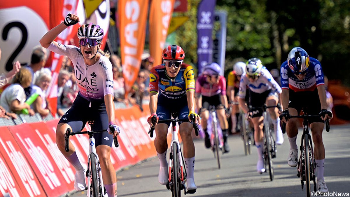 Vorig jaar nog tweede, nu wel raak: Karlijn Swinkels vloert Balsamo en Gery na slijtageslag in GP de Wallonie