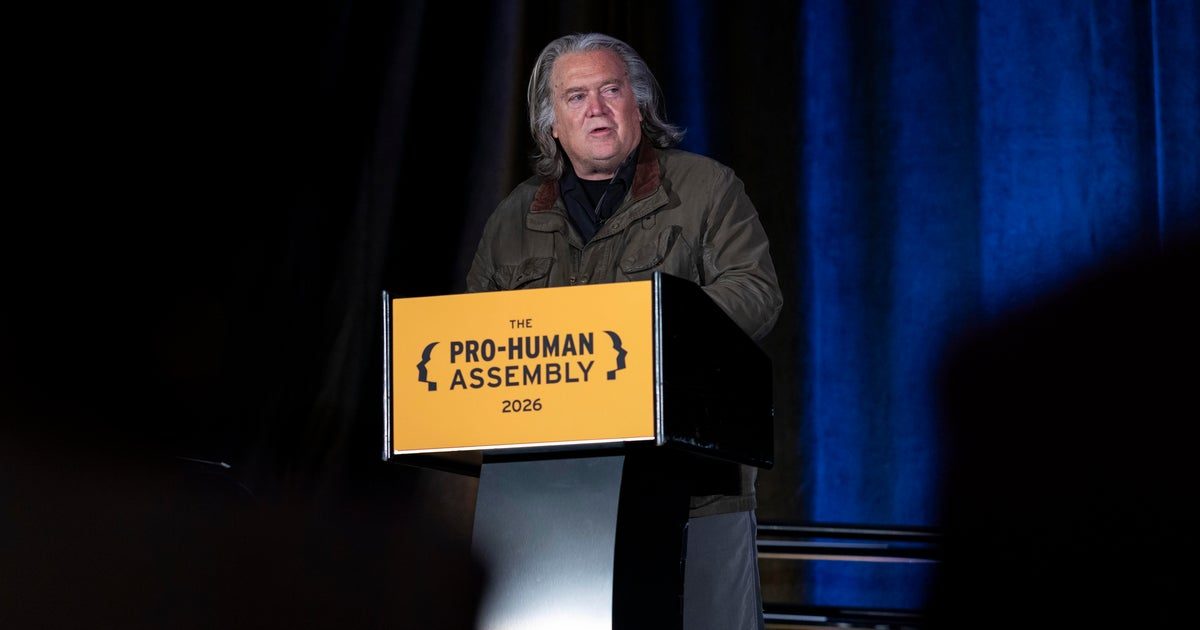 In Washington, unlikely bedfellows like Bernie Sanders and Steve Bannon talk about making AI "humans first"