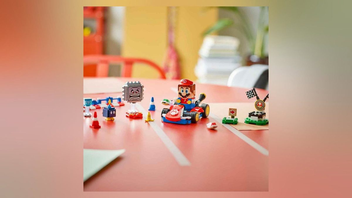 LEGO Mario Kart con Mario interattivo a 41,48€, un set che si gioca davvero