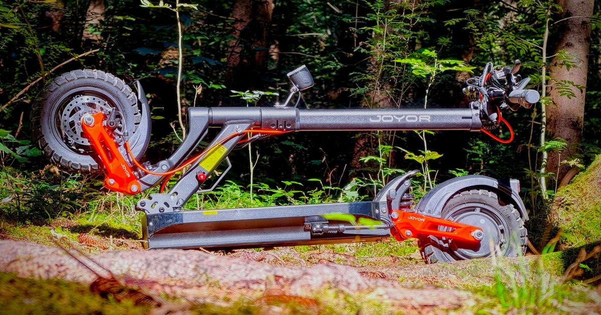E-Scooter Joyor T6E Pro im Test: Riesenakku, Blinker & Vollfederung für 536 Euro