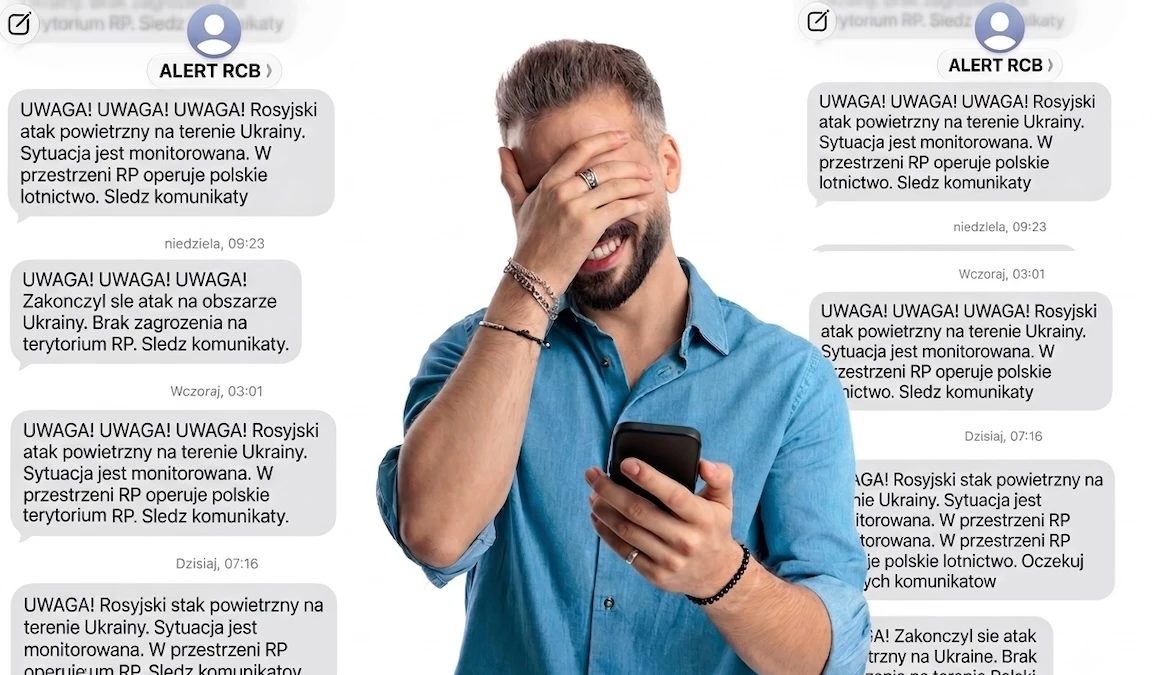 Alerty RCB to kpina, chaos i nonsens. System ostrzegania zamienił się w parodię