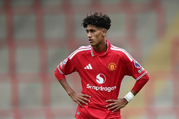 Man Utd star JJ Gabriel sparks social media concern after record-breaking hat-trick
