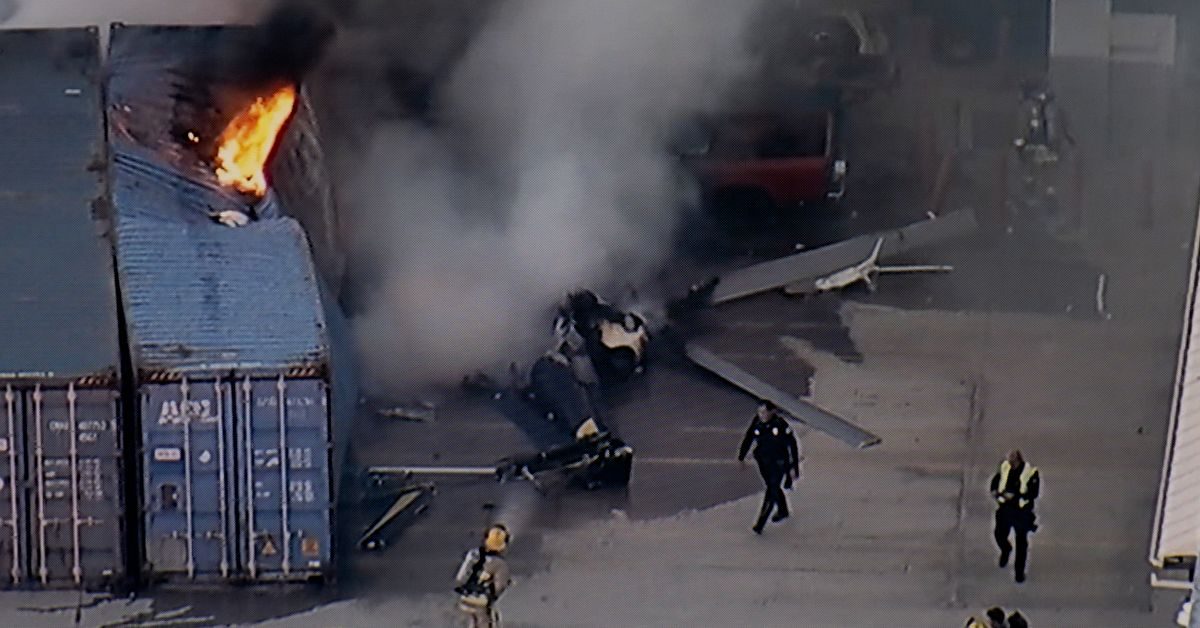 Helikopterkrasch i Los Angeles – minst tre döda