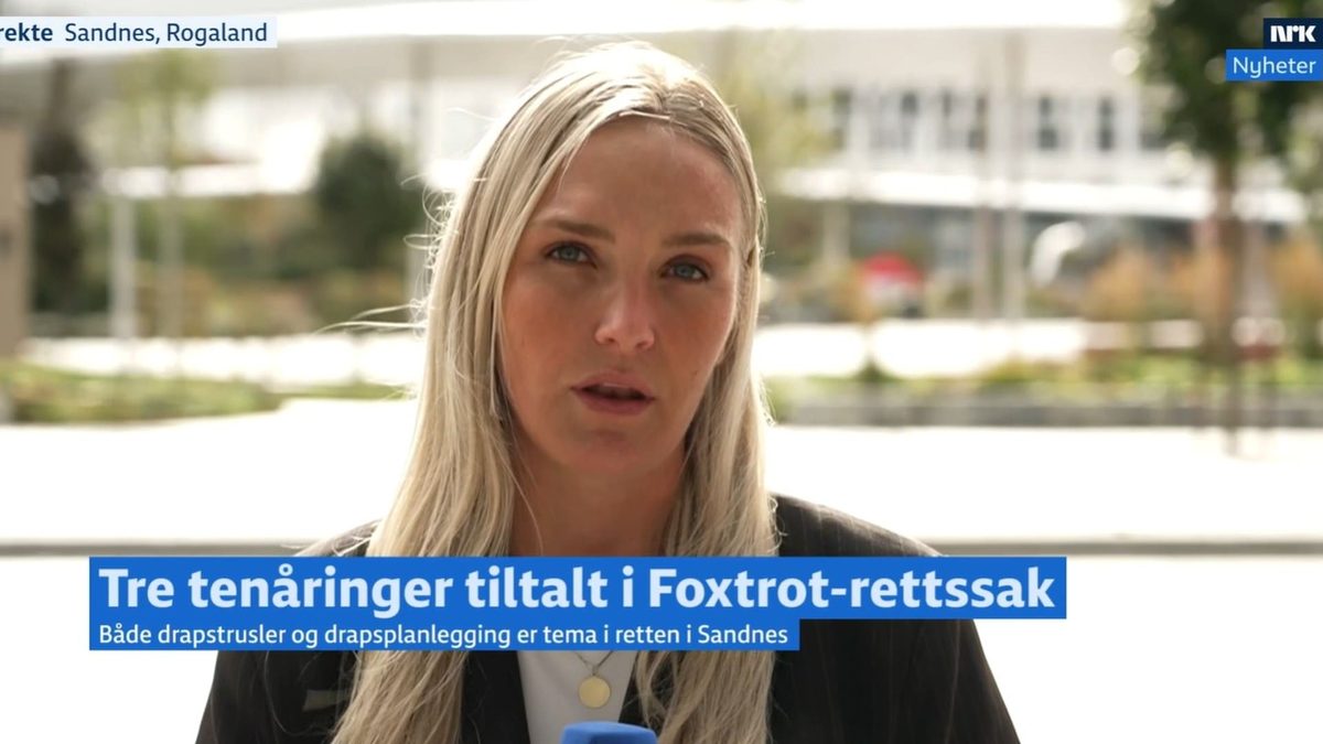 Direkte: Foxtrot-rettssak i Sandnes