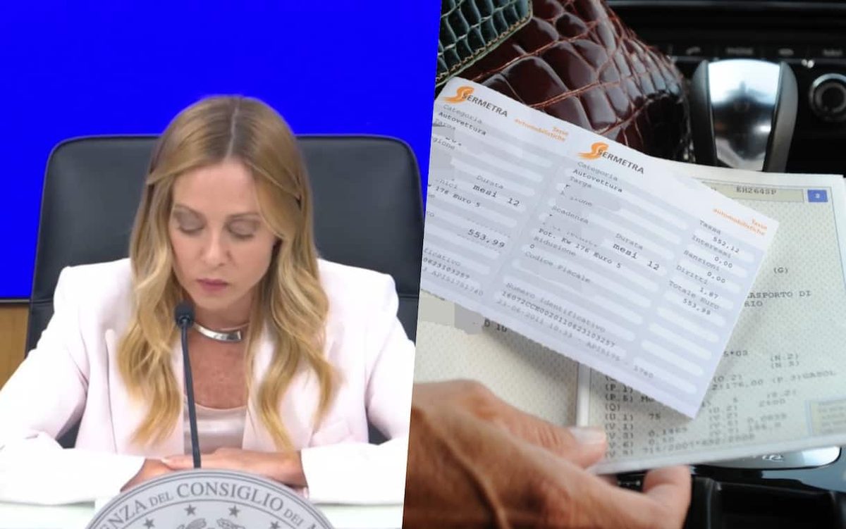 Governo abolisce bollo per le auto medio-piccole e per le moto. Meloni: "Via tassa odiata"