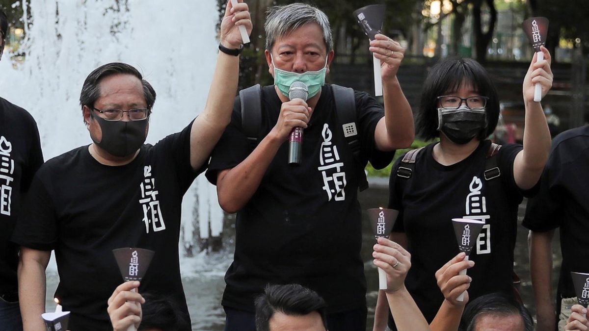 3 Tiananmen vigil organizers set to be sentenced in Hong Kong national security case