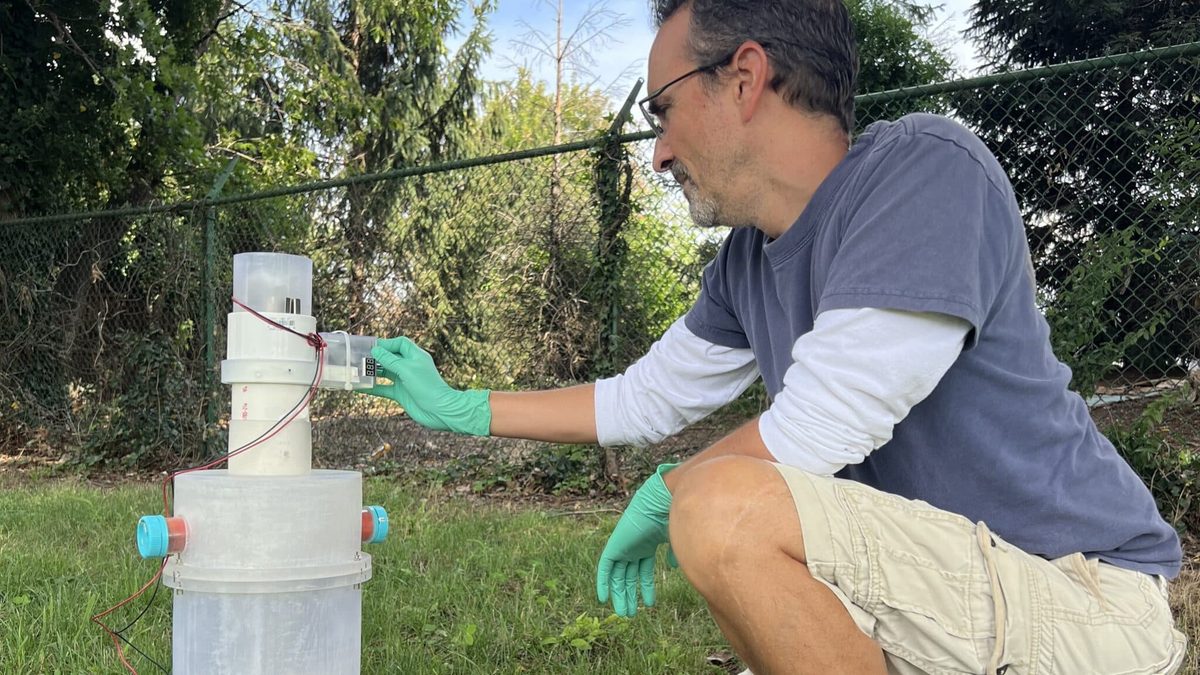 Dit ‘muggentoilet’ kan zelfs niet beschreven virussen aan het licht brengen
