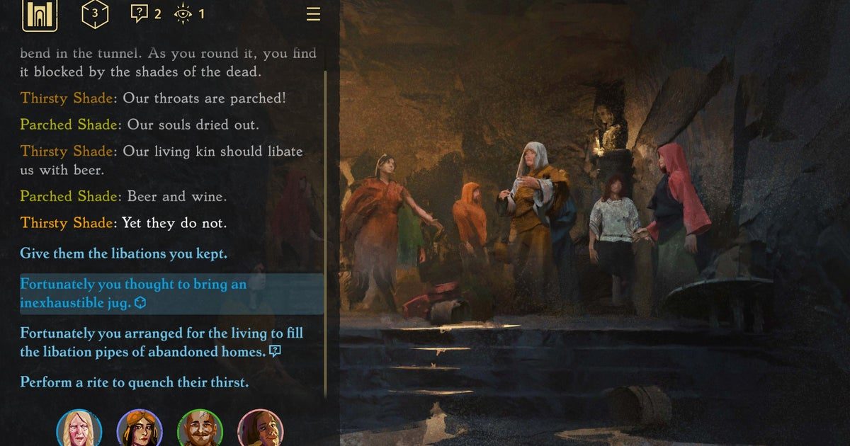 Bargain with demons and boat with the dead in joyful RPG heist quest anthology Thousand Hells