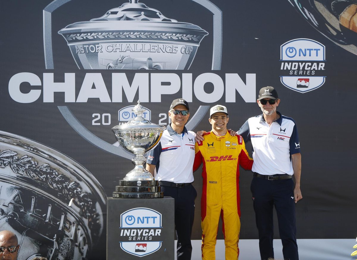 Honda’s David Salters Goes Out A Winner In IndyCar