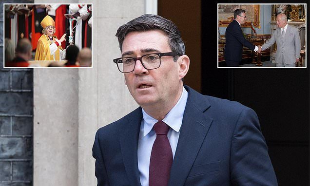 Andy Burnham vows to scrap 'archaic' law banning Catholic PMs from being involved in appointing Church of England bisho…