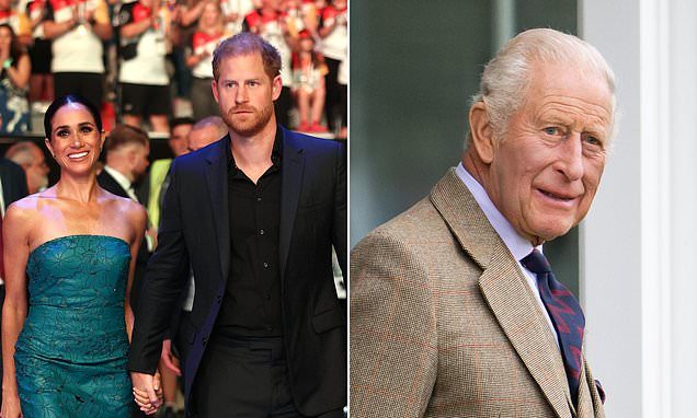 Team Sussex say Harry and Meghan are 'happy to be back' in the UK in first comments about their return - despite swirli…