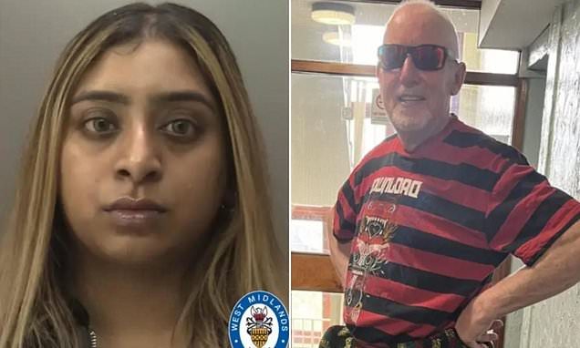 Speeding female driver who lost control of Audi killing man on pavement and injuring another is jailed for four-and-a-h…