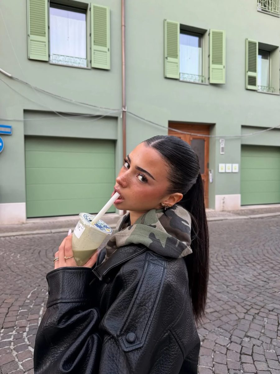 I’m a simple matcha girl 🧋🦖
