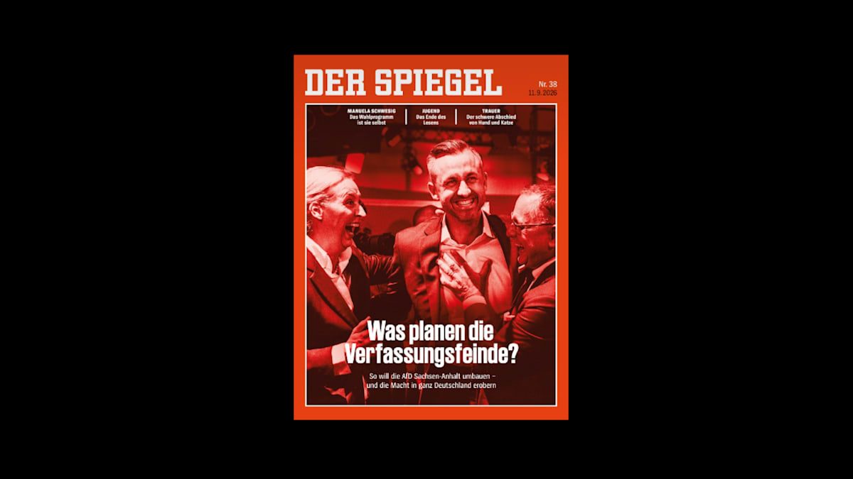 „Was planen die Verfassungsfeinde?“, fragt der Spiegel auf seinem neuen Titel-Cover
