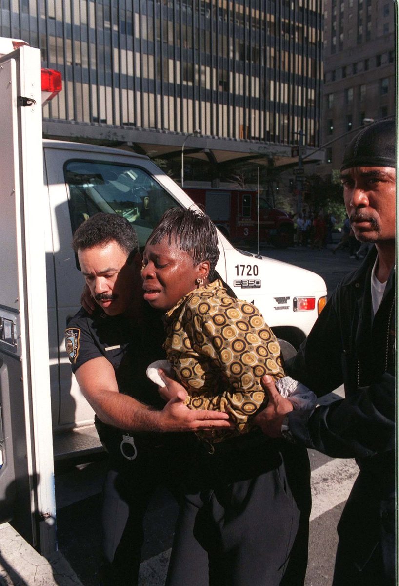 He Carried Her Out of the Tower on 9/11. Now They Carry Each Other.