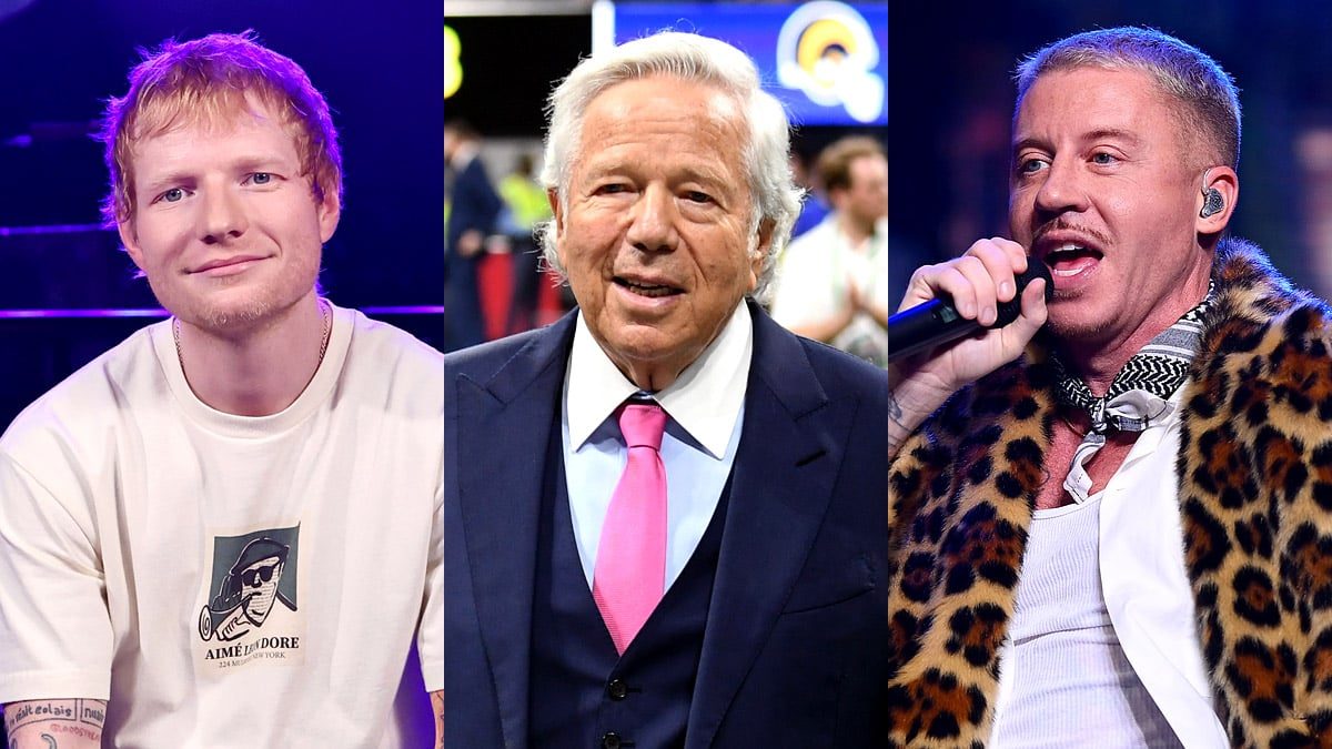 Ed Sheeran Gets Robert Kraft to Donate $2 Million to Palestine Relief Efforts Amid Macklemore Controversy
