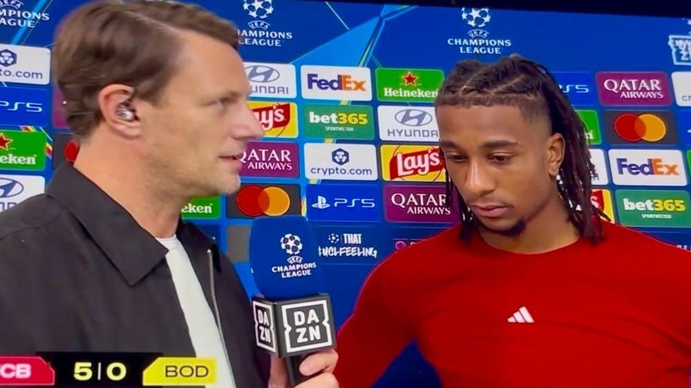 „Pff, ich weiß es nicht“ – der verzweifelte Versuch eines Interviews mit Michael Olise