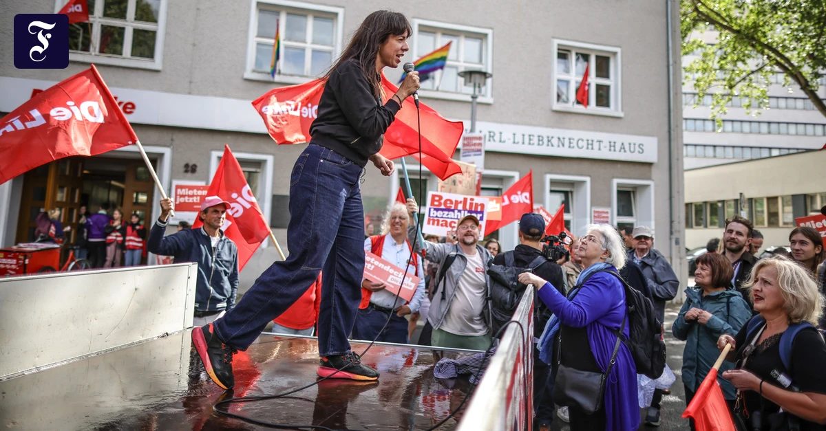 Wahl in Berlin: Würde die Linke ihre Spitzenkandidatin regieren lassen?