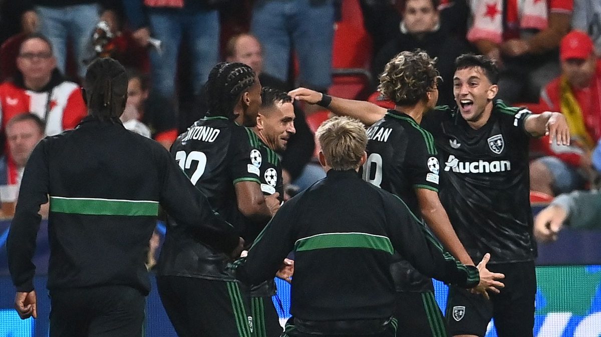 Au bout du suspense, Lens s'impose face au Slavia Prague pour son retour en Ligue des champions