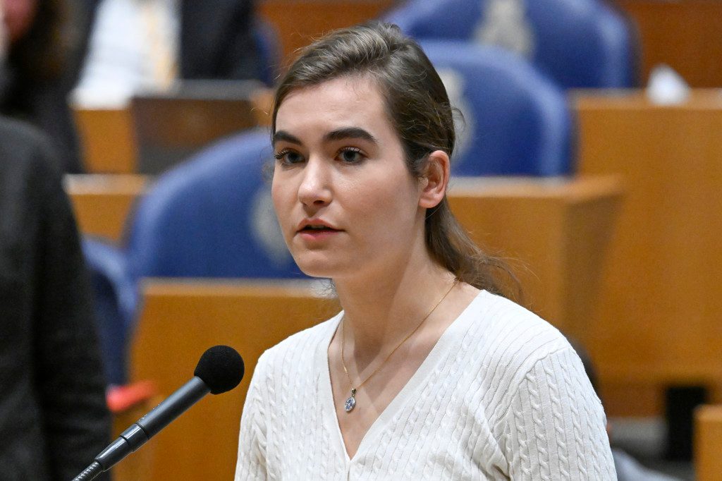FVD-fractievoorzitter Lidewij de Vos bevallen van eerste kind