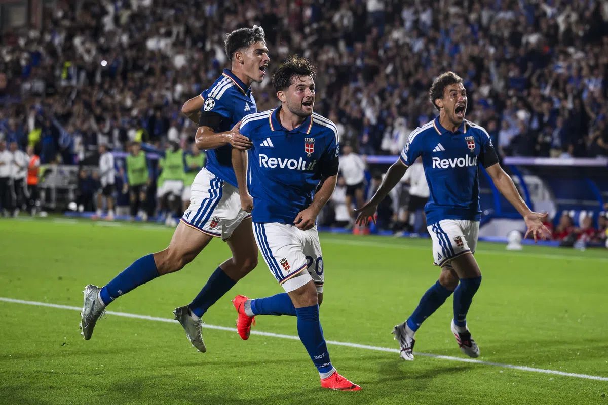 Droomdebuut in CL voor Como, Man Utd heeft geen kind aan andere nieuwkomer