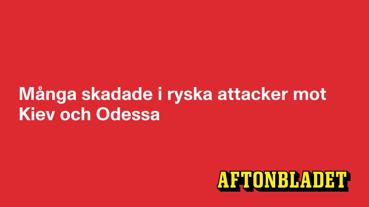 AFP: Explosioner hörts i Kiev