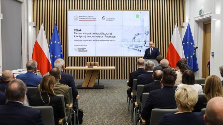 Centrum CESAR połączy kompetencje jednostek naukowych w zakresie AI, automatyzacji i robotyki