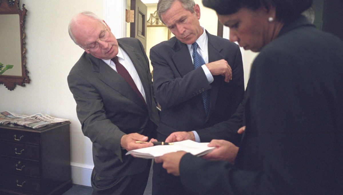 Bush and Condoleezza Rice say they briefly feared military shot down Flight 93