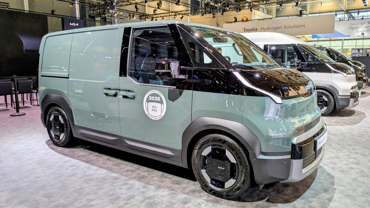 IAA: Zahlreiche E-Transporter auf der IAA Transportation