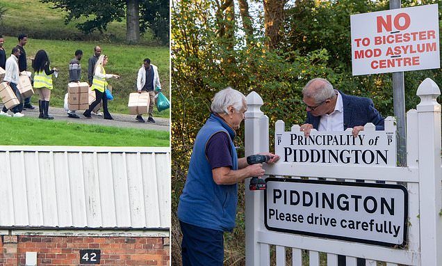 The Battle of Piddington is NOT over: Campaigners hope Home Office great crested 'blunder' may halt plans for asylum ca…