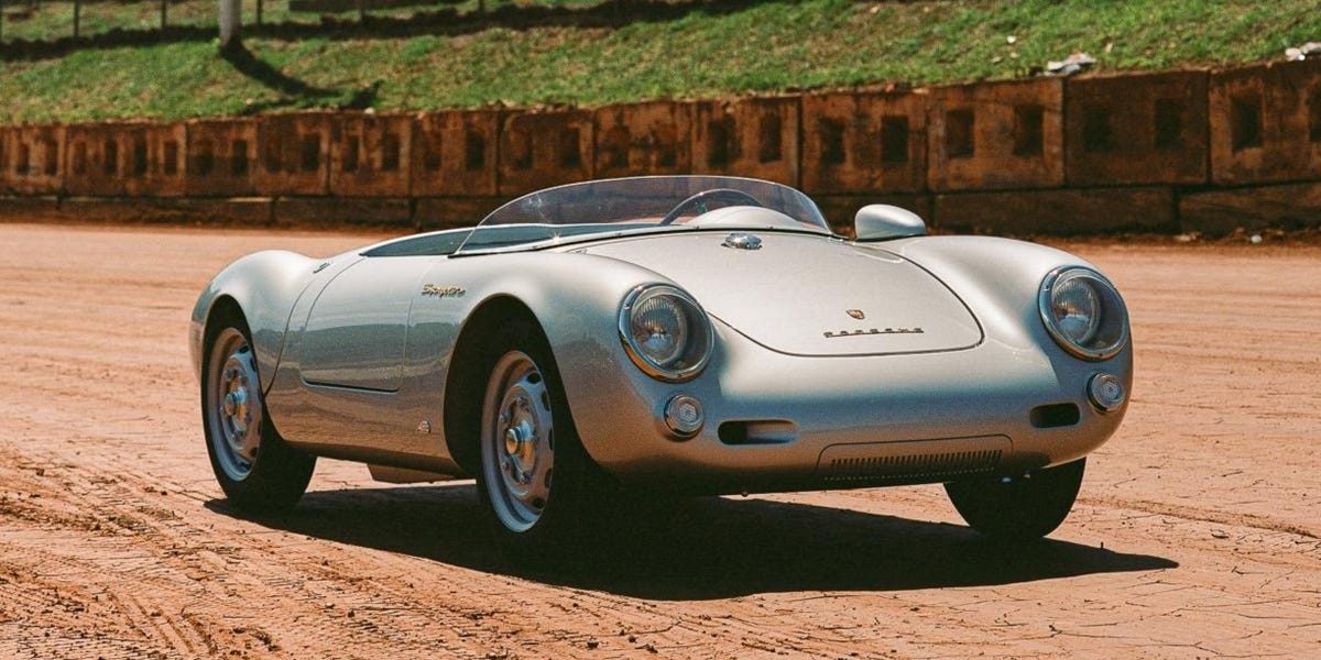 The Adorable Porsche 550 Spyder J Is an 80%-Scale Electric Replica of a Legend