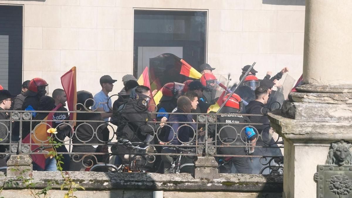 La Falange amenaza al Instituto de la Memoria vasco después de una sanción por exaltación del franquismo: "Falange os v…