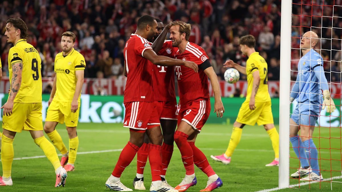 Bayern tut sich lange schwer, dann machen sie kurzen Prozess