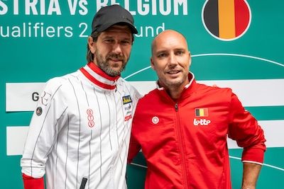 “Het zal een moeilijke ontmoeting worden”: bondscoach Steve Darcis is op zijn hoede voor Oostenrijk in laatste kwalific…