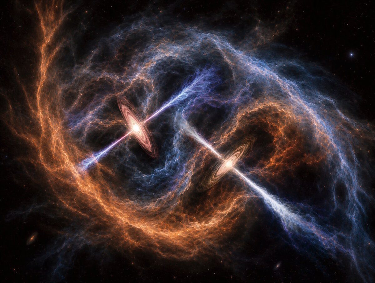 Astronomie: Extrem junge Doppelsterne haben einander erst vor 60 Jahren gefunden