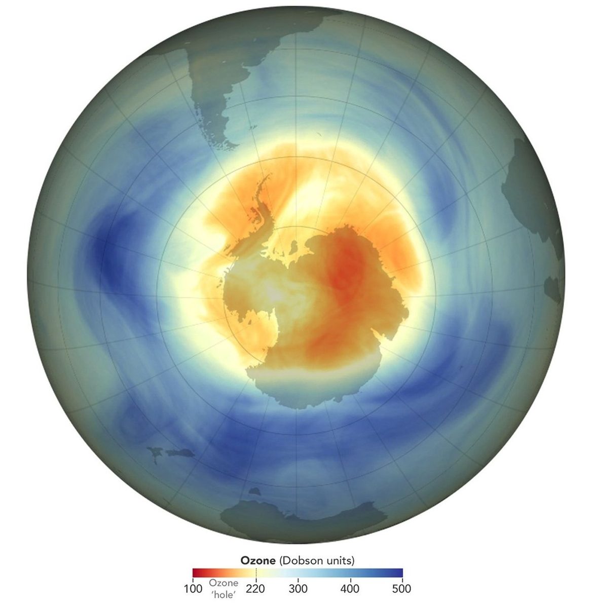 The hole in the ozone layer is healing, but extreme weather may be slowing progress down