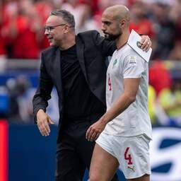 Bondscoach Marokko zegt dat Amrabat bedankte uit onvrede over speeltijd