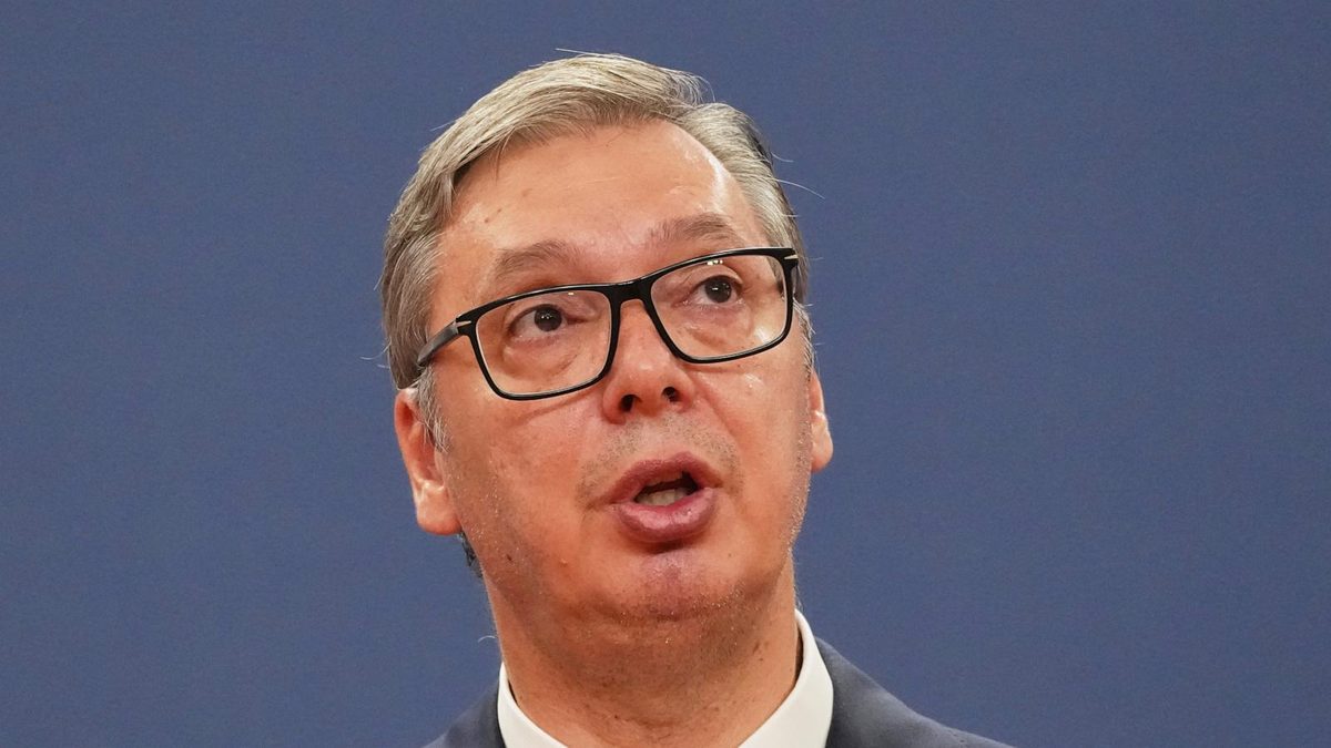 Serbia's President Vucic inaugurates assembly factory for Israel-made drones