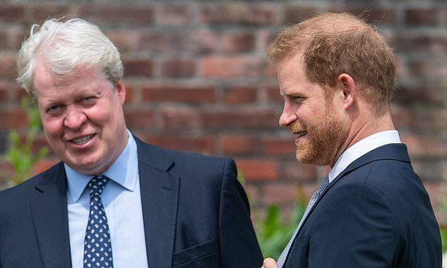Prince Harry reveals he was 'aware' of Earl Spencer's book as King enters war of words with Diana's brother who claims…