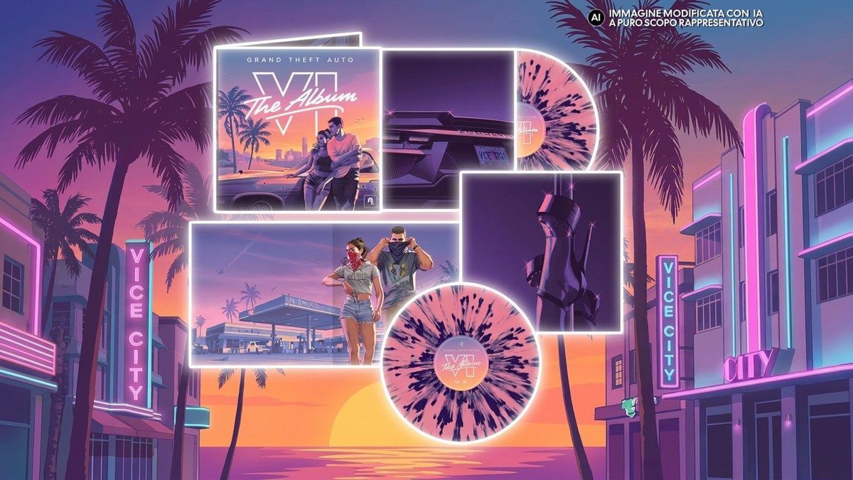 Amazon: preorder al minimo per GTA VI The Album in vinile, c'è anche un'esclusiva!