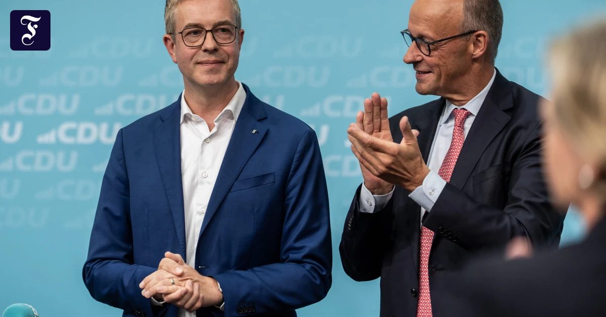 Merz und Evers: Mit Ronald Reagan gegen die Personaldebatte