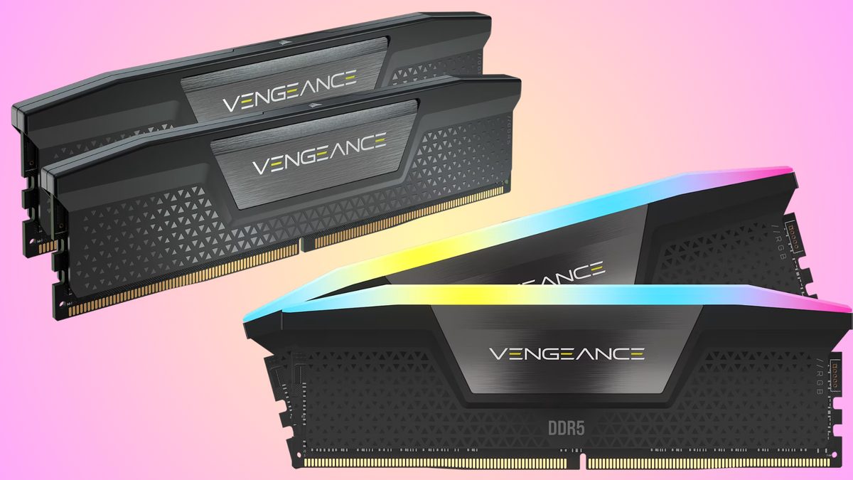 Corsair's 32GB Vengeance kits are the cheapest DDR5 RAM on the market right now — lock down 6,200 MT/s speeds for $419.…