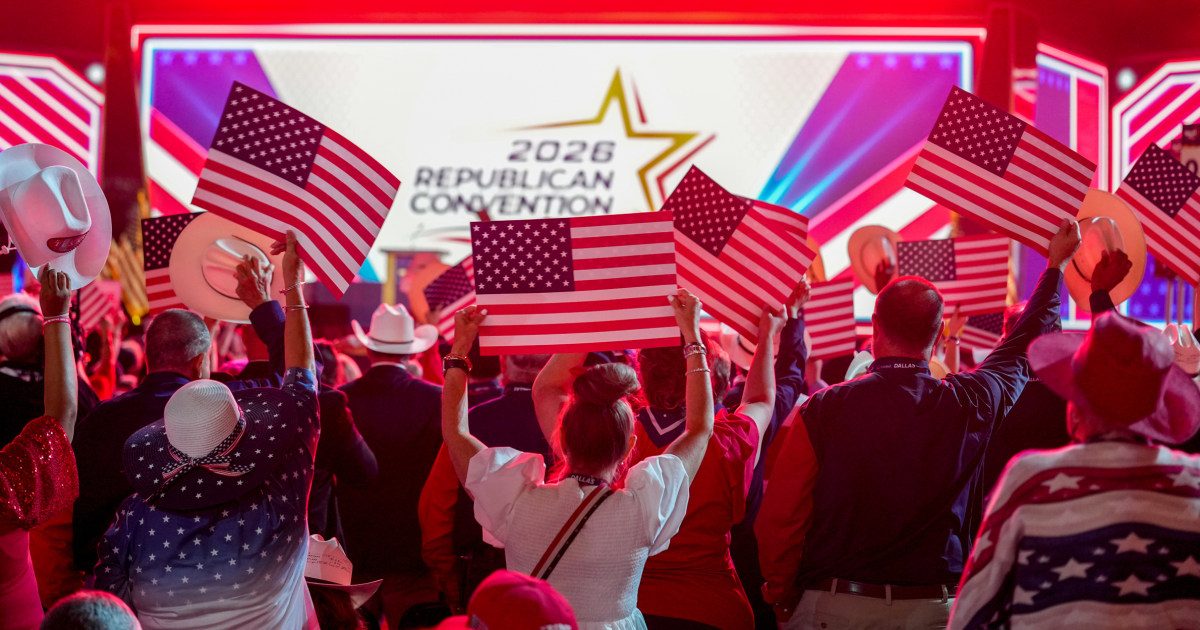 Republicans largely ignore the war in Iran at their midterm convention